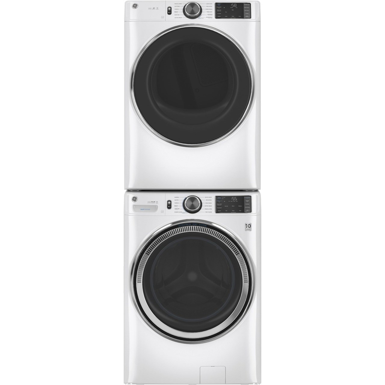 GE Appliances GFW650SSNWW GE 4.8 cu. ft. Capacity Smart Front